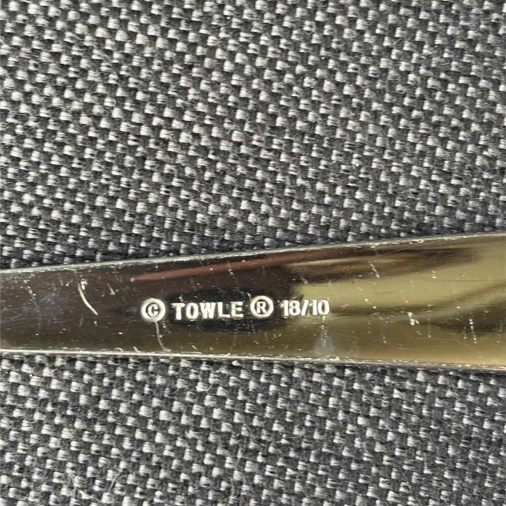 Towle Copenhagen Dinner Forks Set of 4 18/10 Glossy Stainless Flatware China